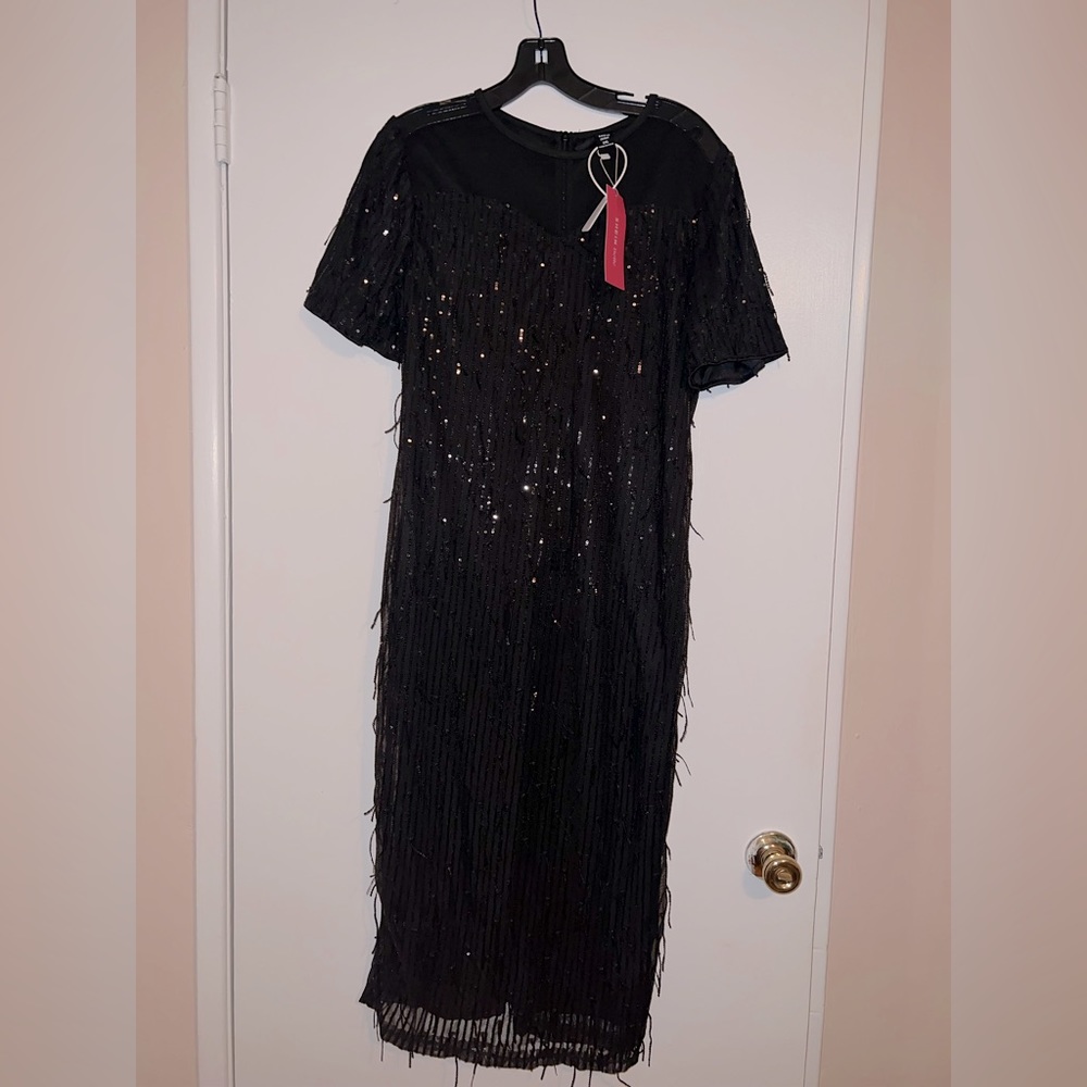 NEW WITH TAGS SHEIN Curvy Sequins Dress Size 1X